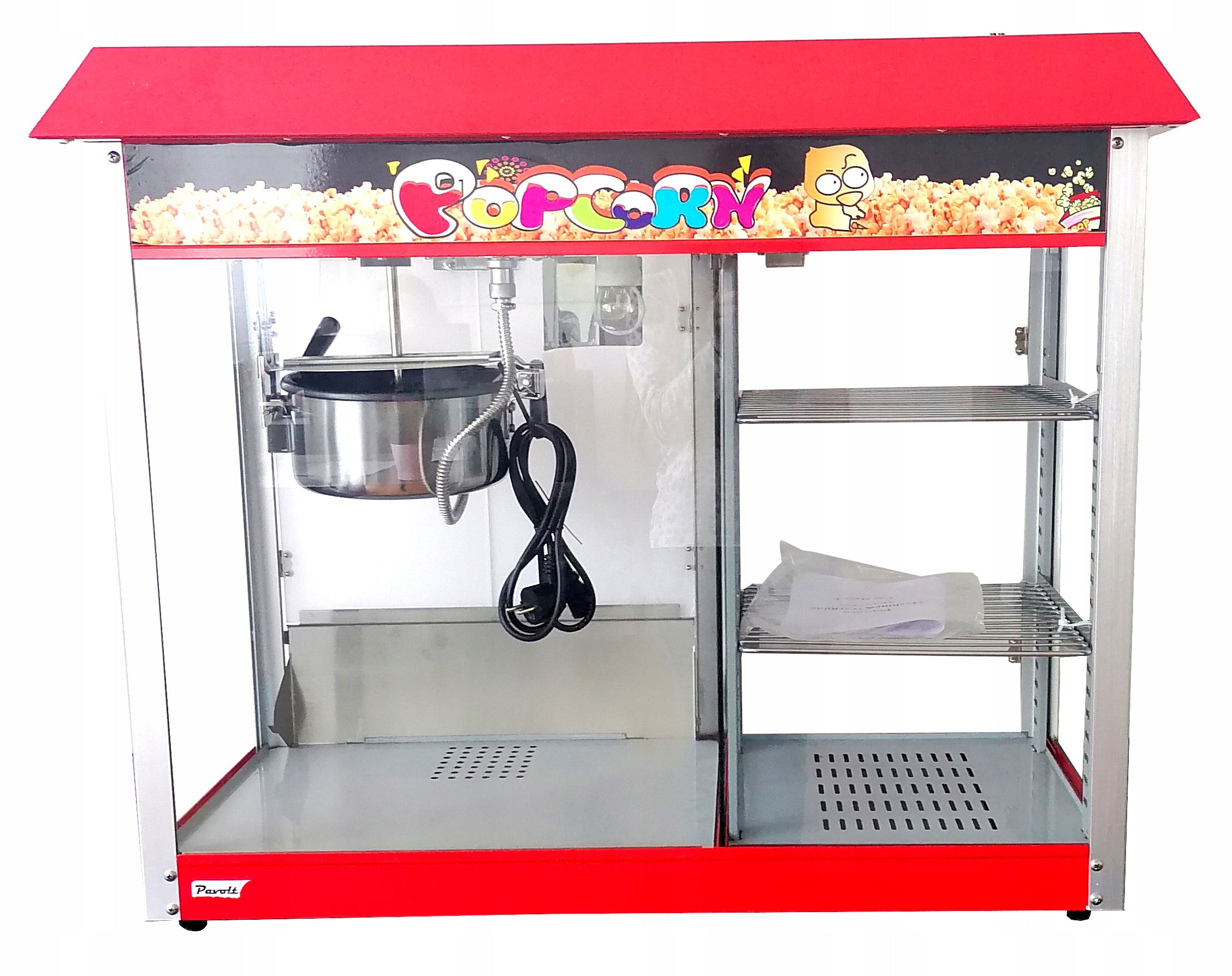 Popcorn machine Prima Tech HW-P8 red 1900 W Brand Prima Tech