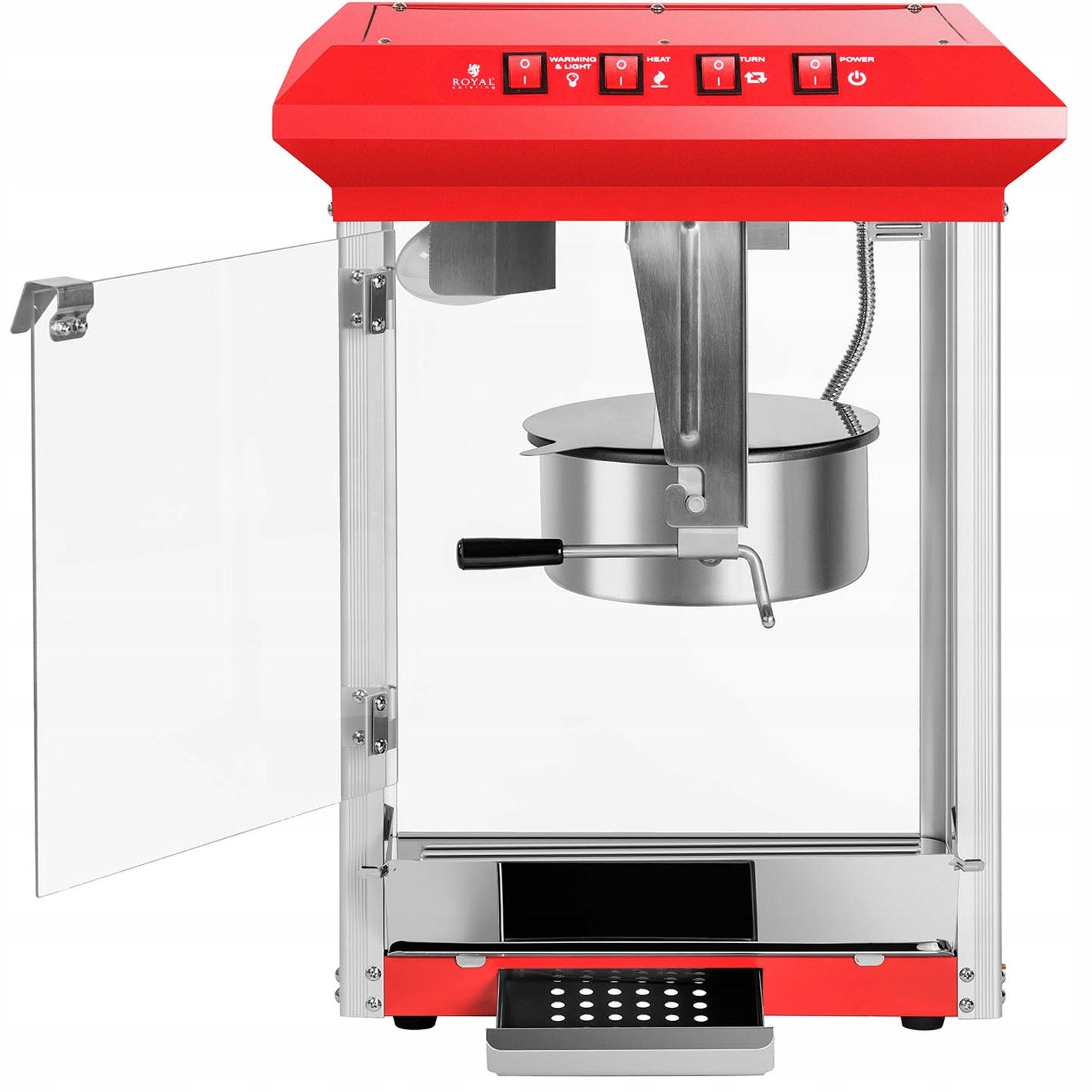 Popcorn machine Royal Catering RCPR-1135 red 1325 W / 10010840 Brand Royal Catering