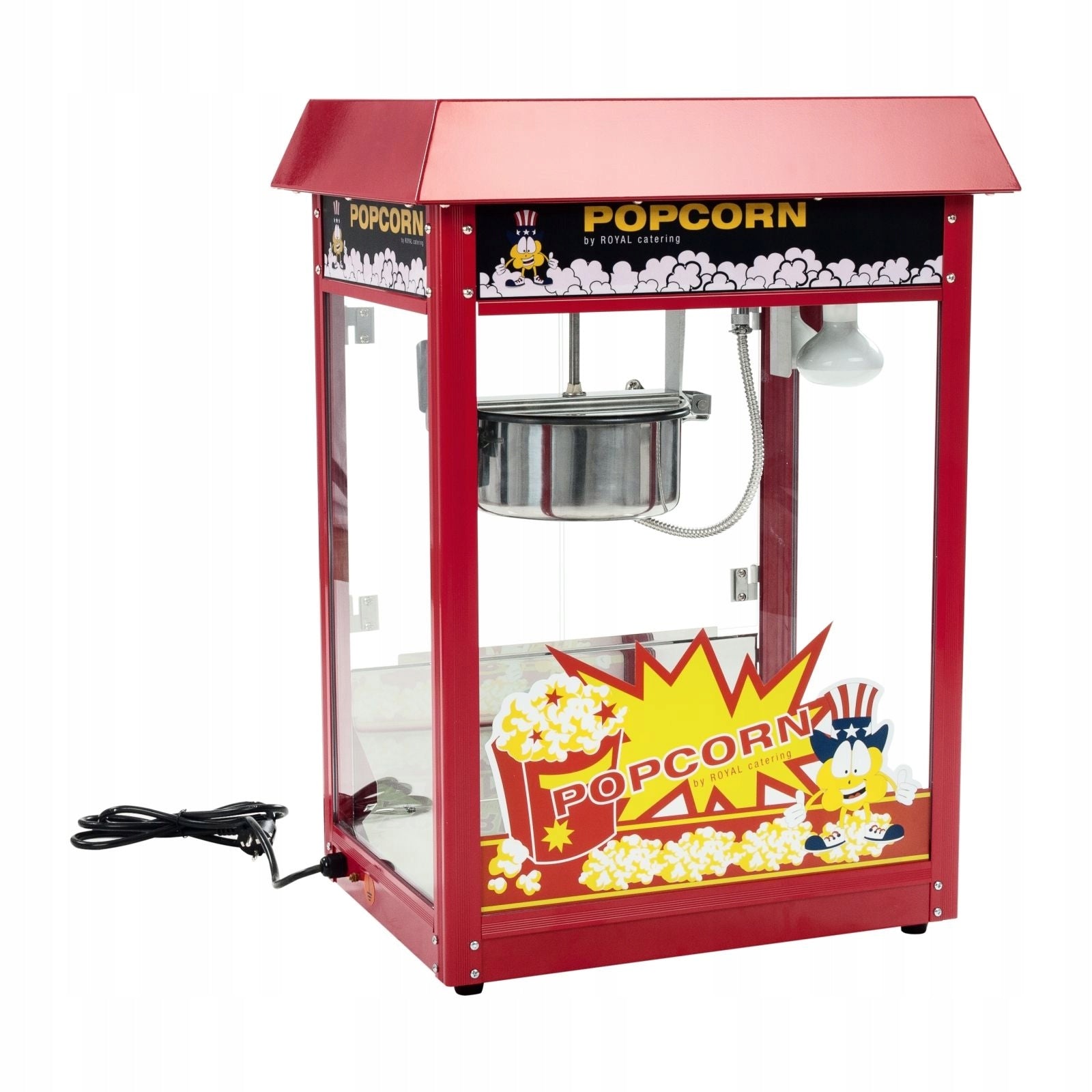 Popcorn machine Royal Catering RCPR-16E red 1500 W Brand Royal Catering