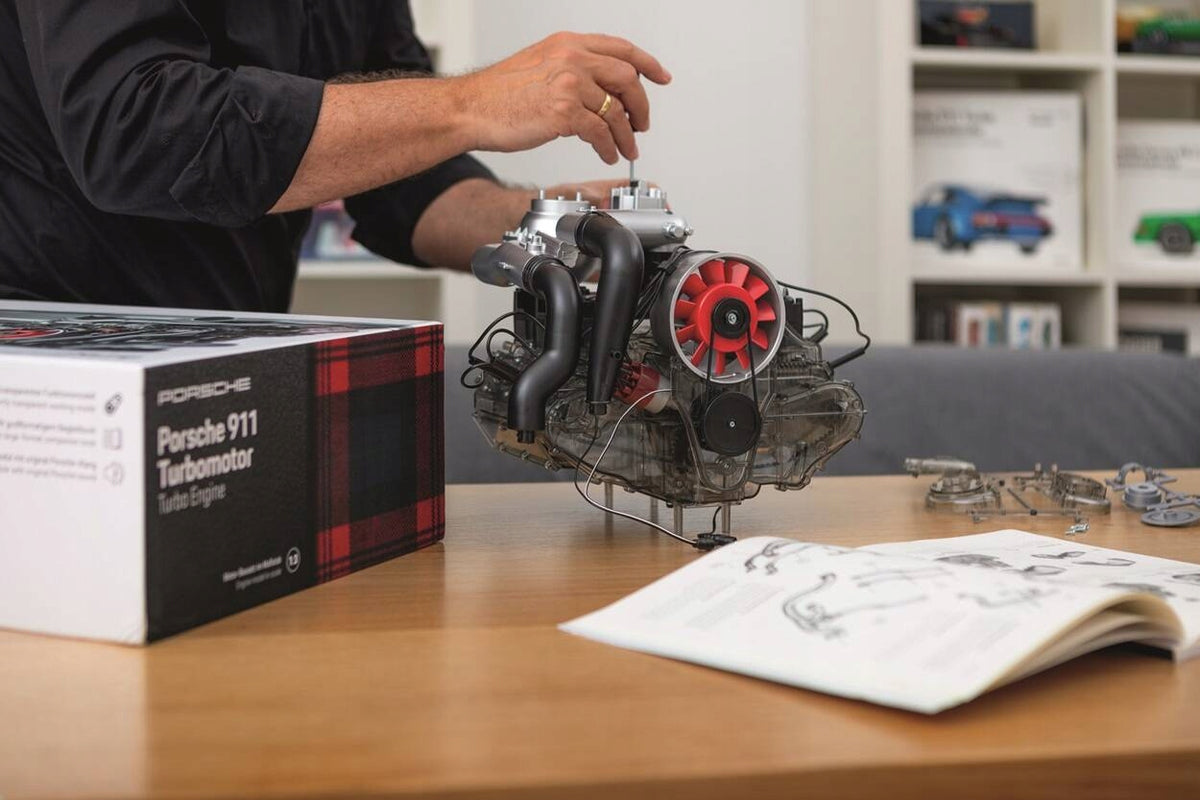 Porsche 911 Turbo Model 6-cylinder engine for 1:3 scale assembly Manufacturer code 911