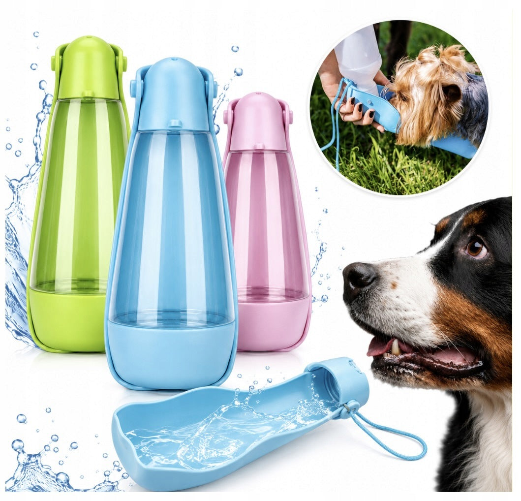 Portable 3in1 Bottle Drinker Tourist Bottle with Bowl for PSA COLORS