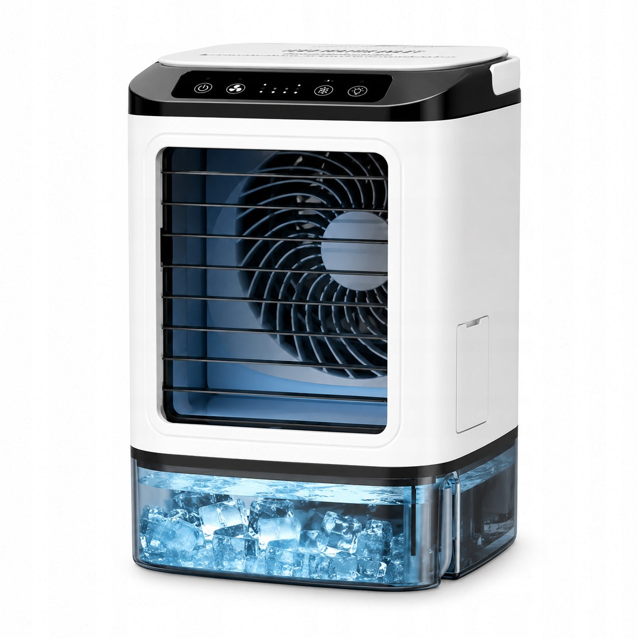 Portable Air Conditioner Fan,900ml 3-Speed, with Mist Function and Ice Tray