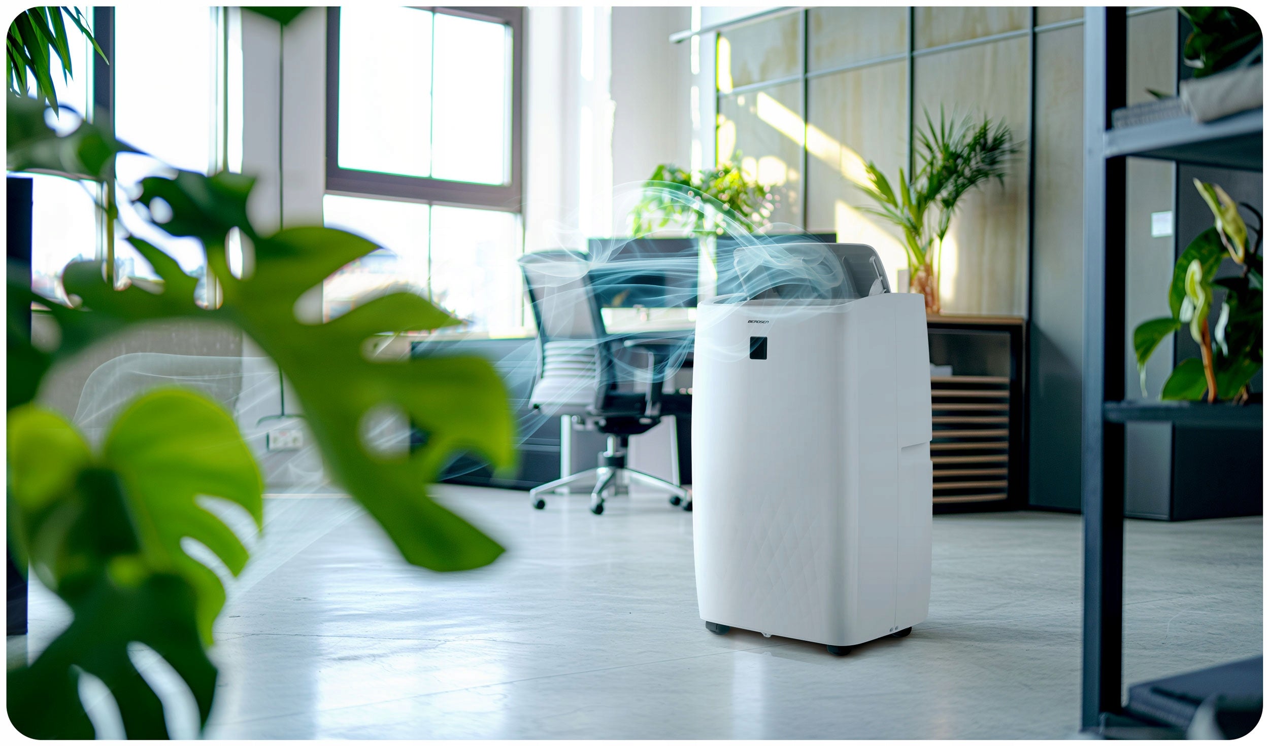 Portable Air Conditioner Quiet with Heating Function 4kW DEHUMIDIFIER 34l/24h WiFi Energy class - cooling A