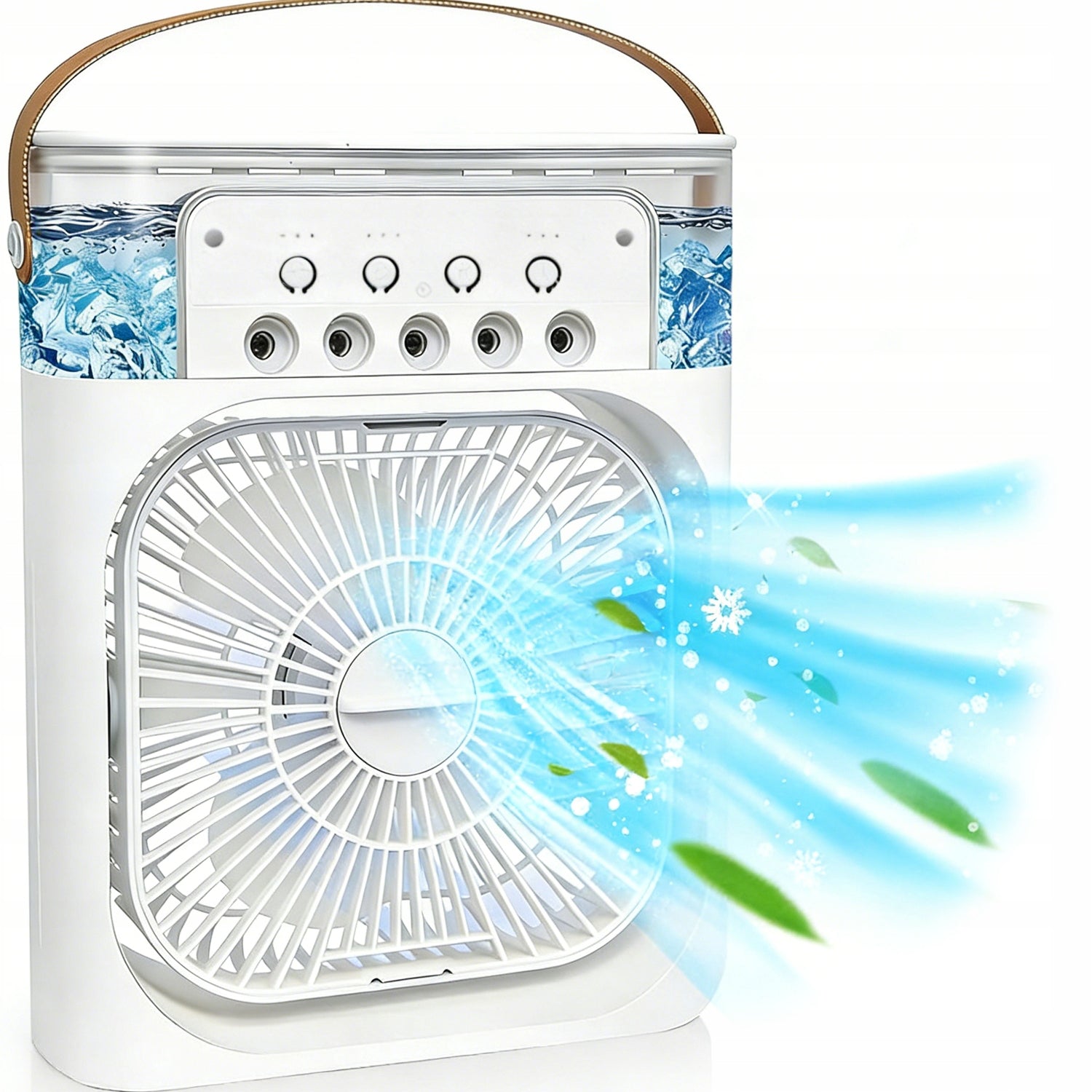 Portable Air Conditioner,Small Evaporator with Cool Mist Humidifier