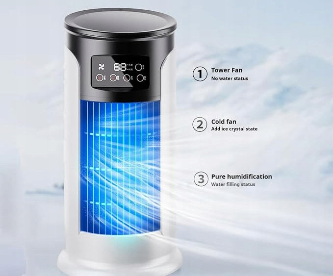 Portable Air Conditioner With Speed Usb Charging Multifunctional Fan Brand no brand
