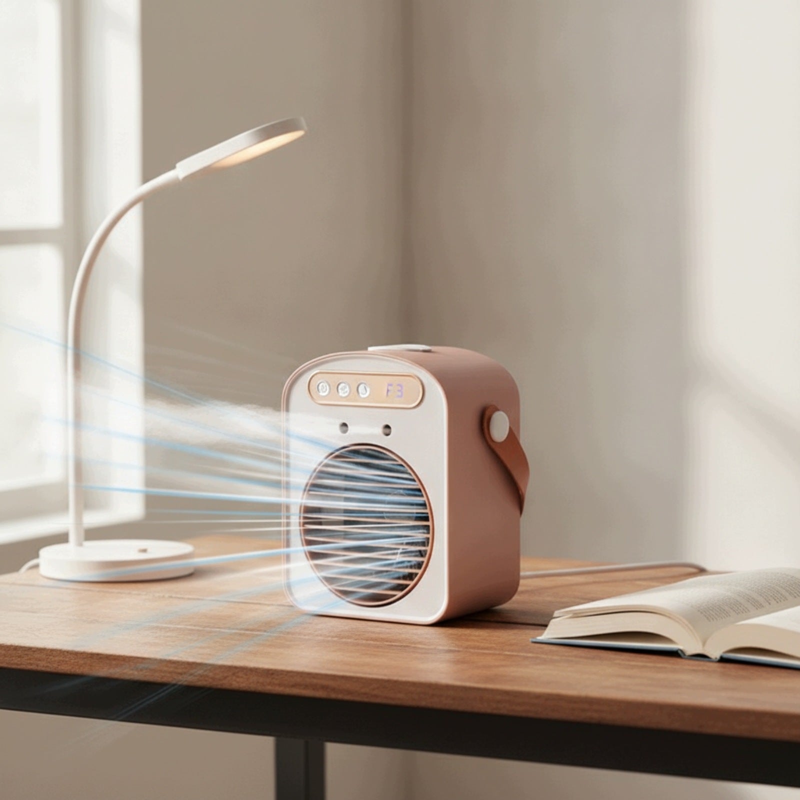 Portable Air Cooler Fan Small Air Cooler with Water Tank Humidifying Brand no brand