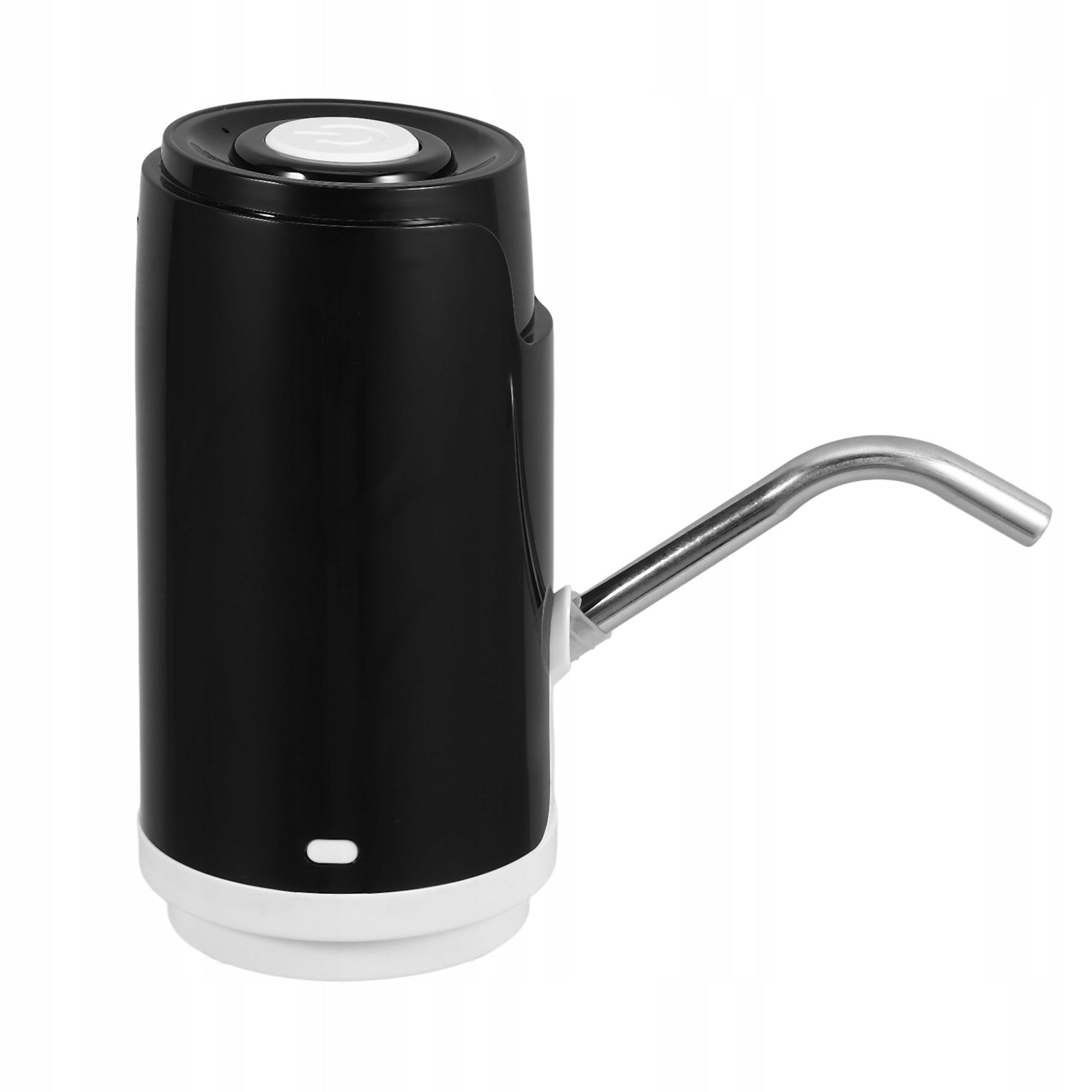 Portable Black Water Bottle Pump with USB Charging for Home Use Model 19148704323924