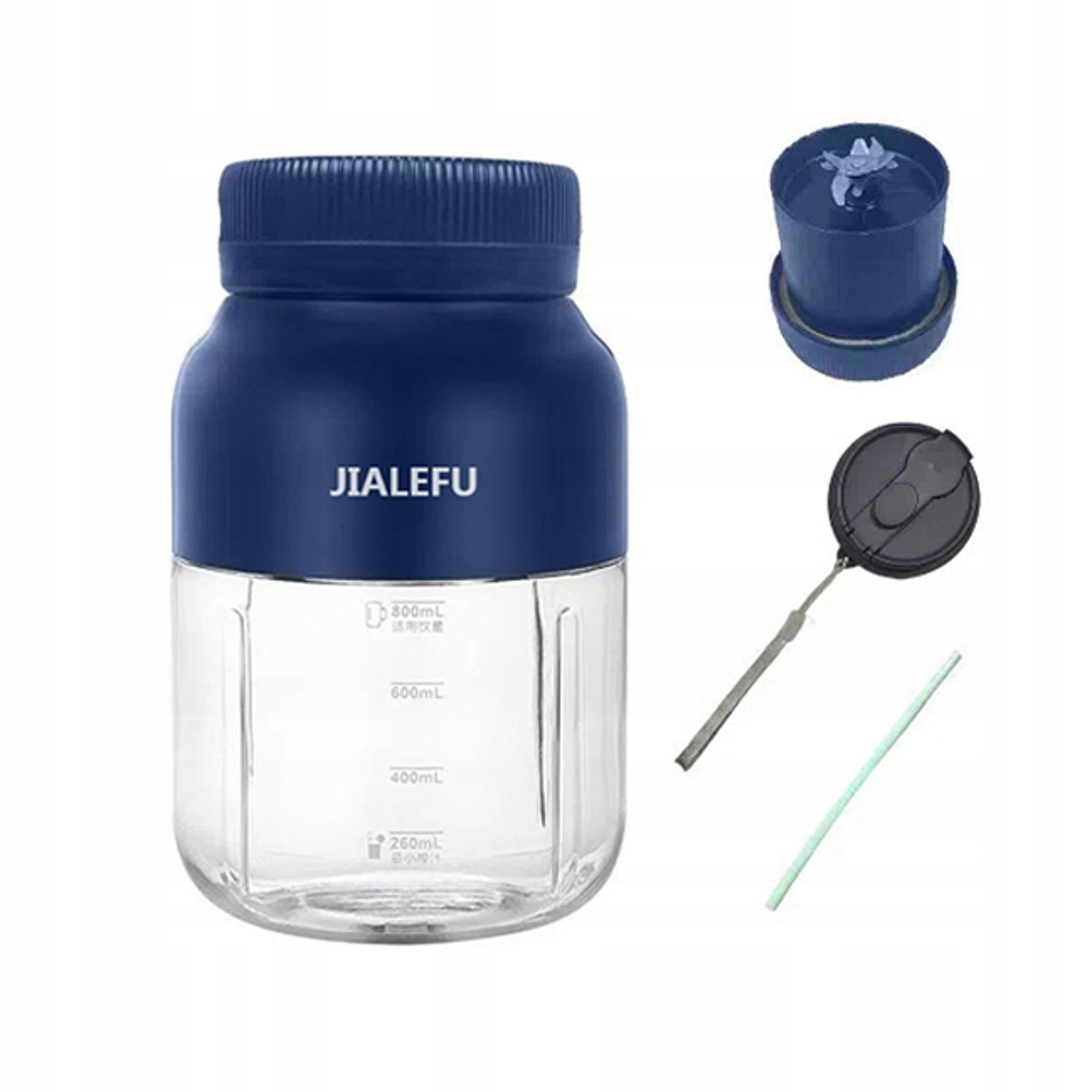 Portable Blender Blender Cup Shakes Automatic Practical 1.3 L Royal Blue Brand no brand