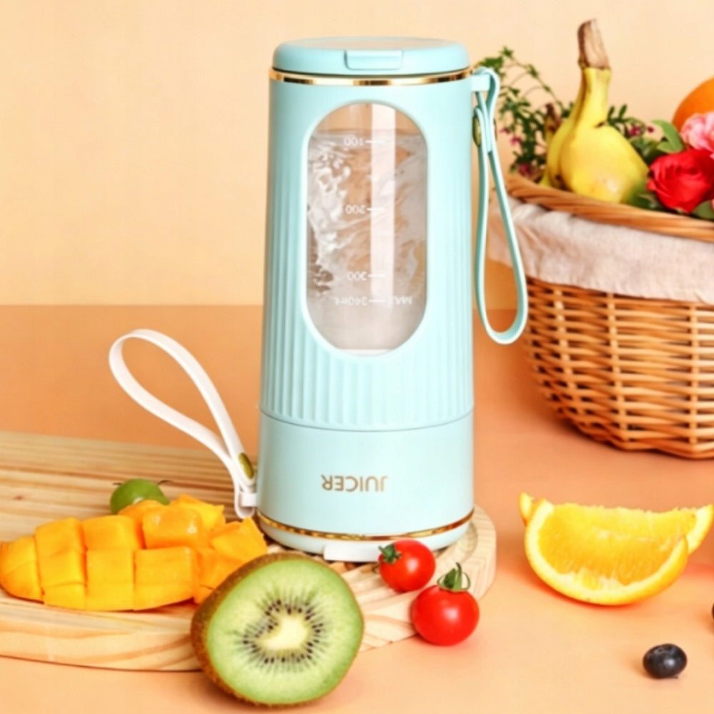 Portable Blender with Intelligent 340ML Speed Adjustment Safe Green Brand no brand