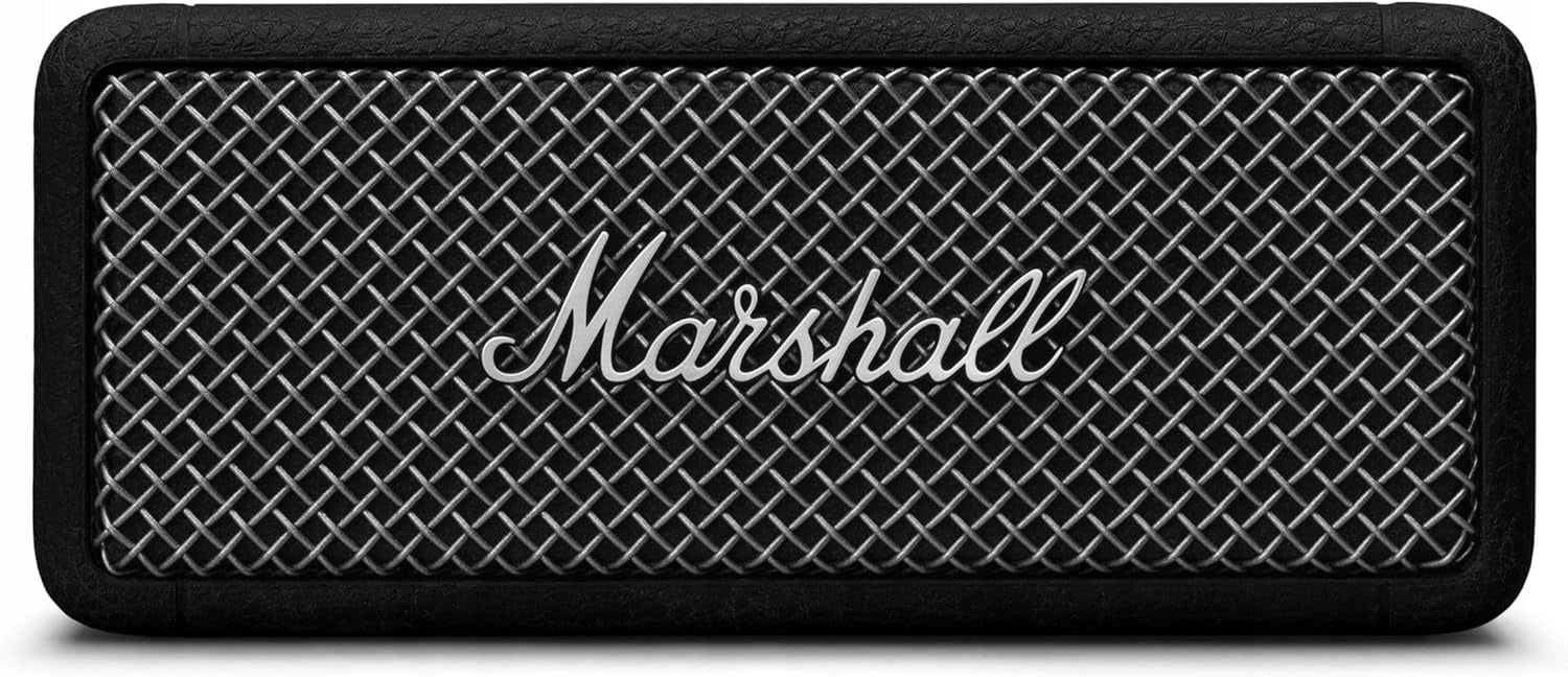 Portable Bluetooth Speaker Marshall Emberton II 20W Black Packaging status original