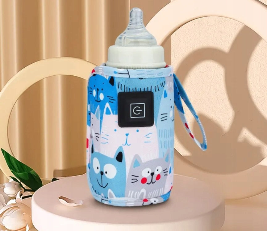 Portable Bottle Warmer, Thermoetui No. 3 - Kitten Blue Brand no brand
