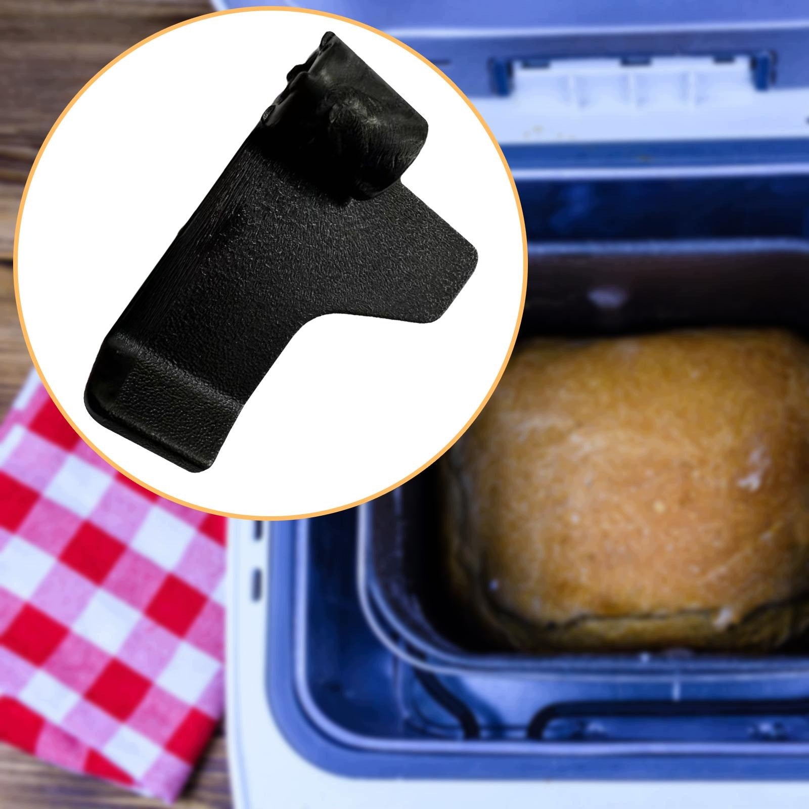 Portable Bread Maker Mixing Paddle Kneading Blade Paddle 58x18x44mm