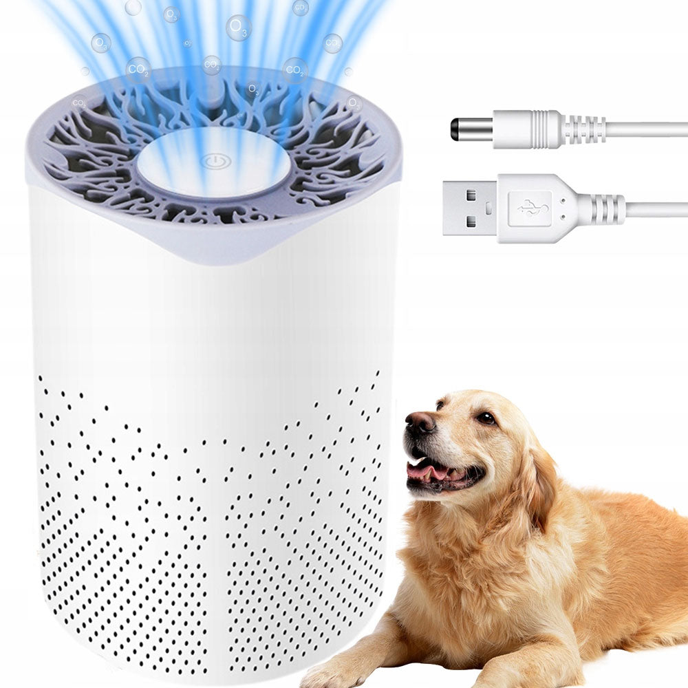 Portable Desk Air Purifier With Lamp Uv 60 M³/h Home Car
