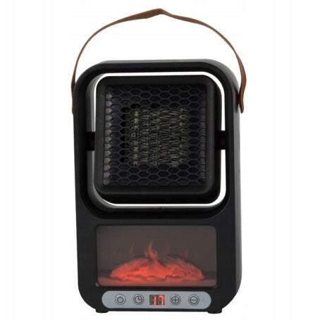 Portable Electric Heater with LED Fireplace| Remote Control Included Manufacturer code 6073