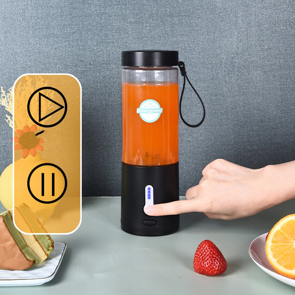 Portable Electric Juice Blender Travel Juice Squeeze Cup Brand no brand
