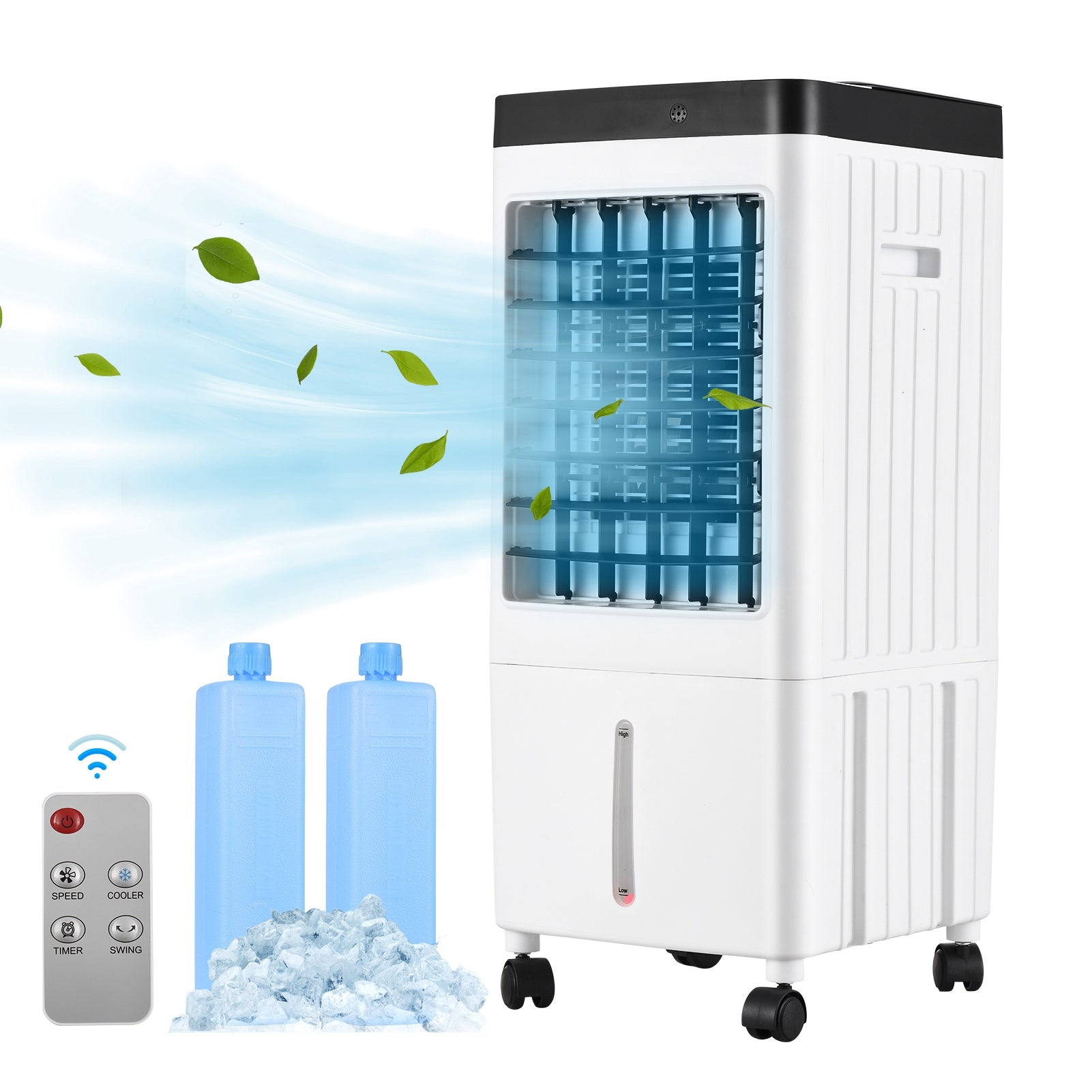 Portable Fan Air Conditioner Lime Cooling Cooler