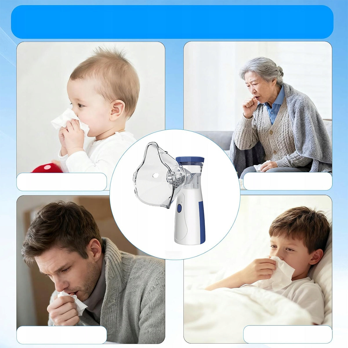 Portable Handheld Steam Inhaler for Kids and Adults USB-C Manufacturer of a medical device 6911410393030