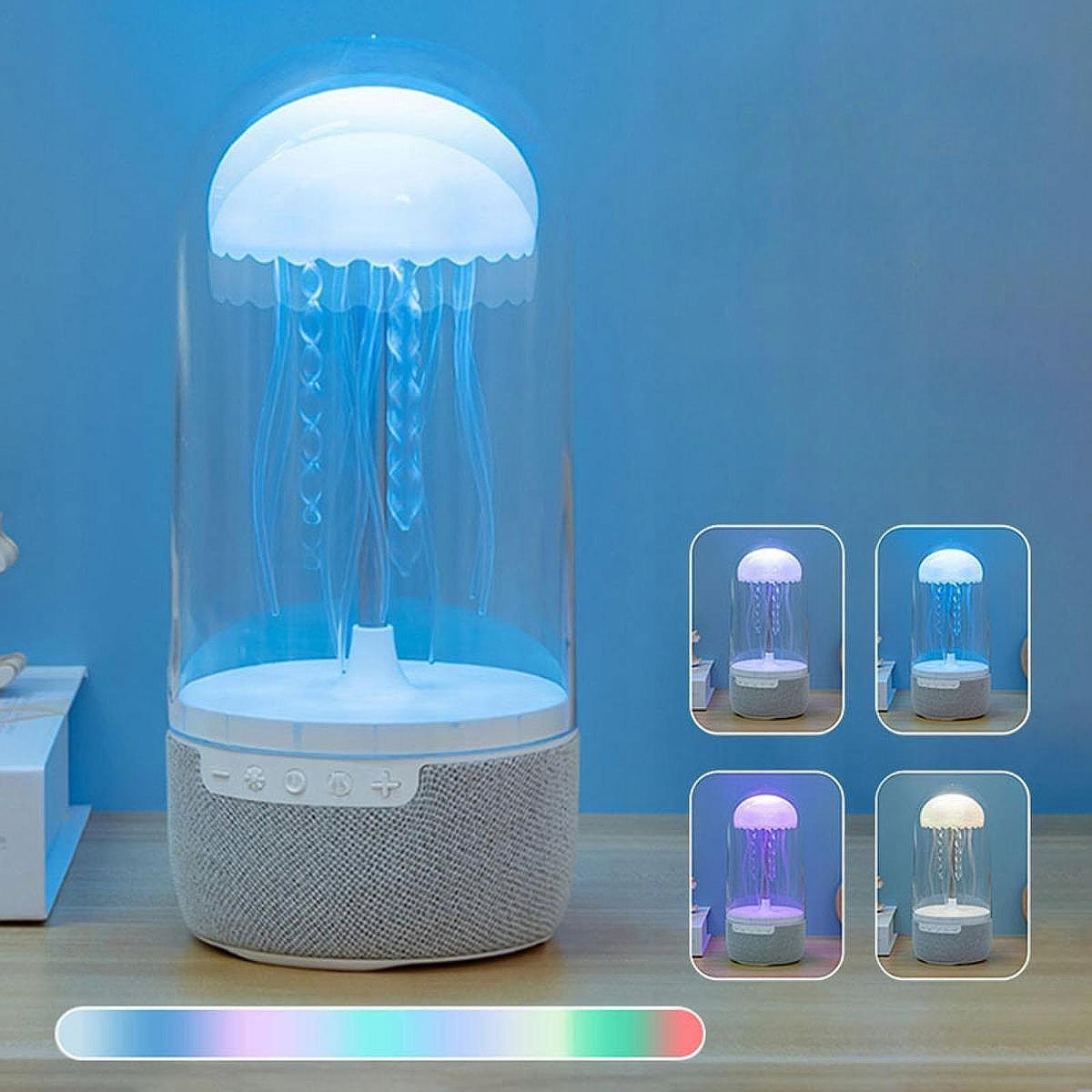 Portable Jellyfish Speaker Immersive 360 Degree Sound Lightweight Ideal