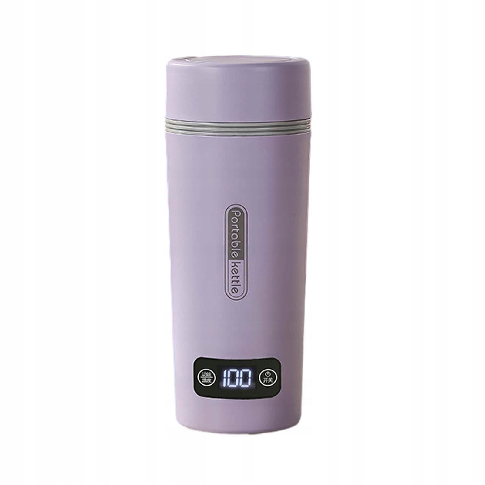 Portable Kettle Electric Tea Kettle Stainless Steel Insulated Hot violet Brand no brand