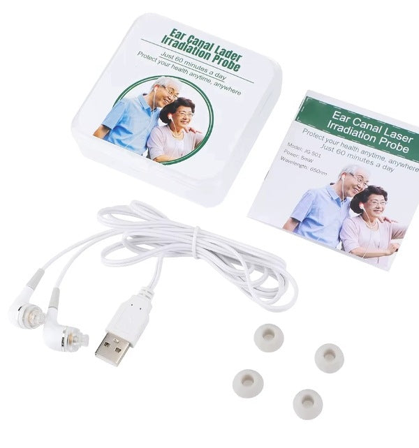 Portable Laser Nasal and Ear Irrigator LLLT Laser Physical Therapy Packaging status original