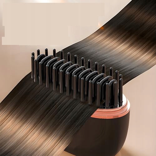 Portable Mini Hair Straightening Brush USB Black Wireless Manufacturer code mini szczotka prostująca do włosów