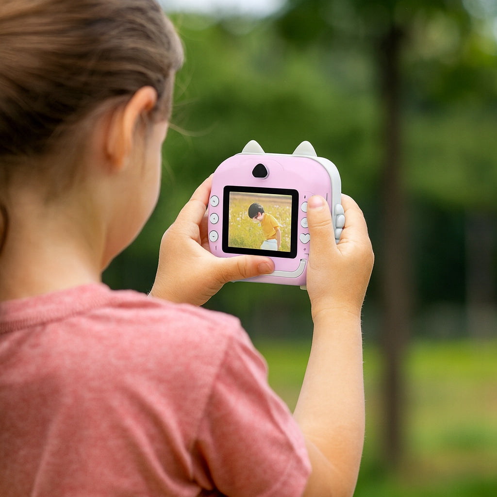 Portable Mini Printer Instant Camera 48MP for Kids + 15 Rolls Manufacturer code DS-I-0018