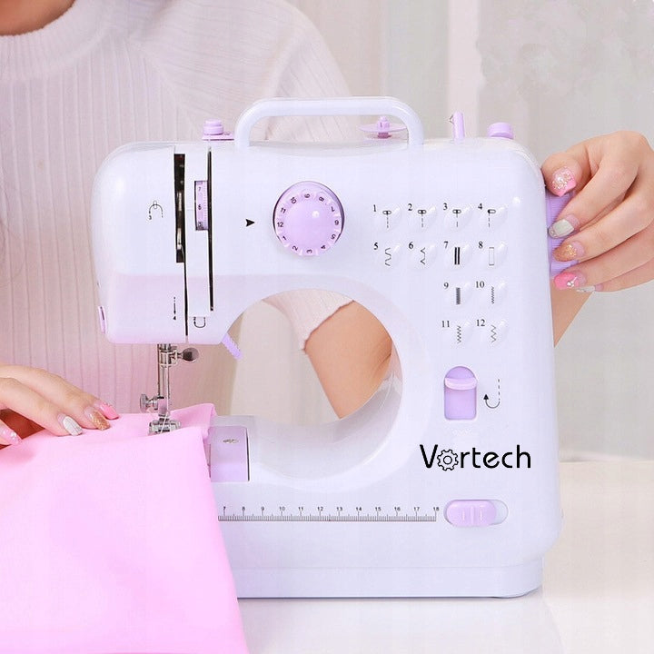 Portable Sewing Machine With Pedal VORTECH + Tailor Set Freebie Manufacturer code Maszyna do szycia vortech przenośna