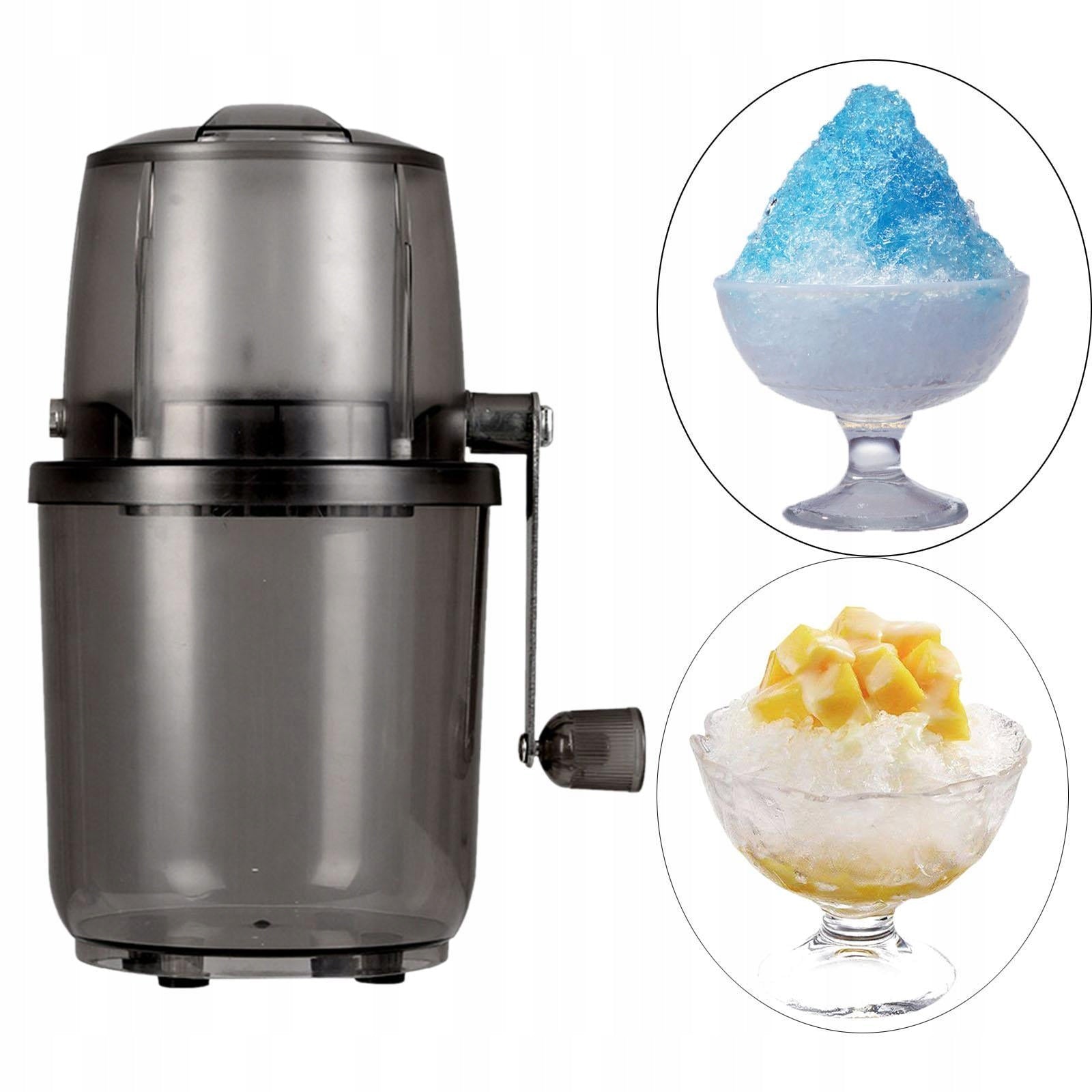 Portable Slushie Machine Snow Cone Machine for Snow Cone Slush Black