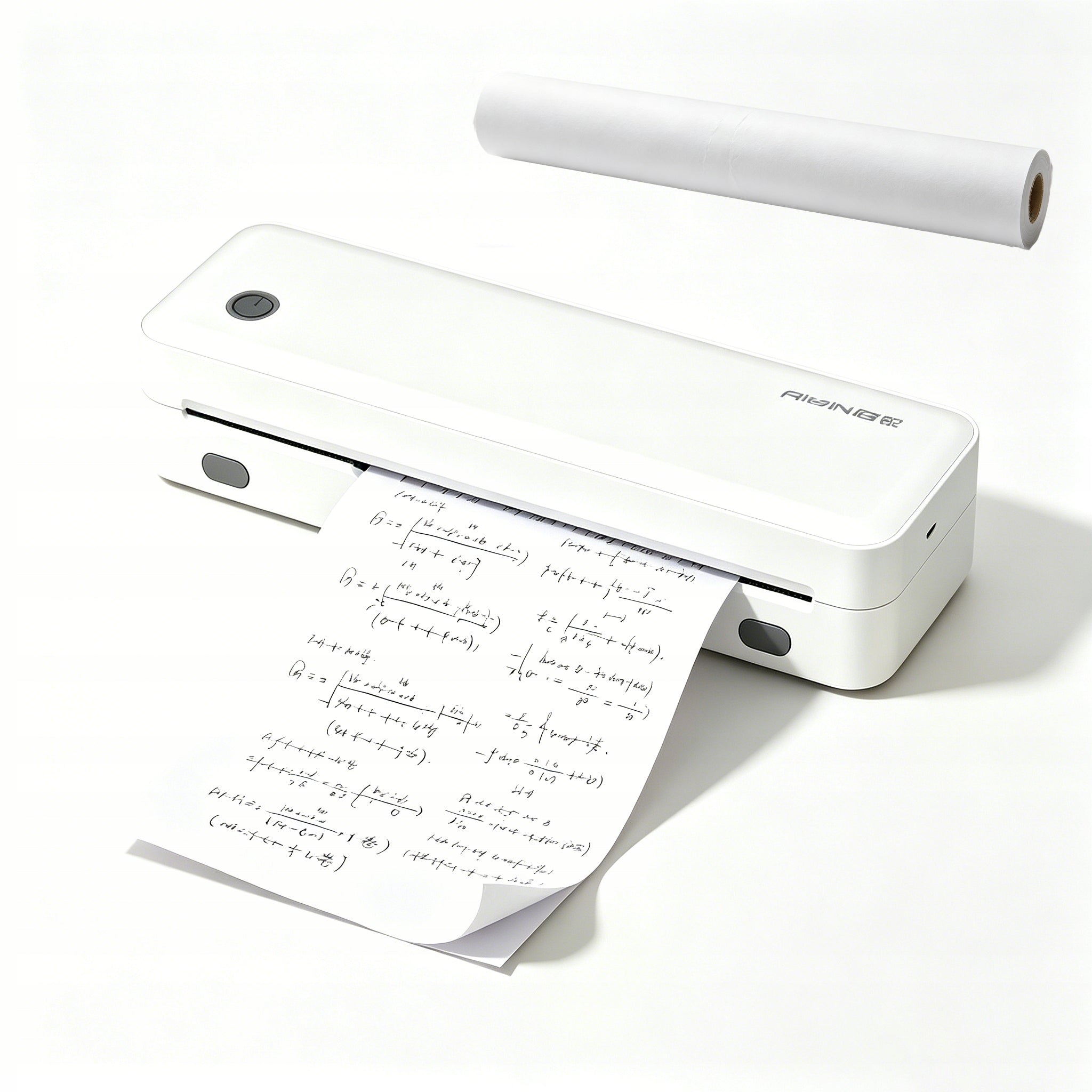 Portable Thermal Printer – No Inks, Bluetooth, USB, for Learning and Office