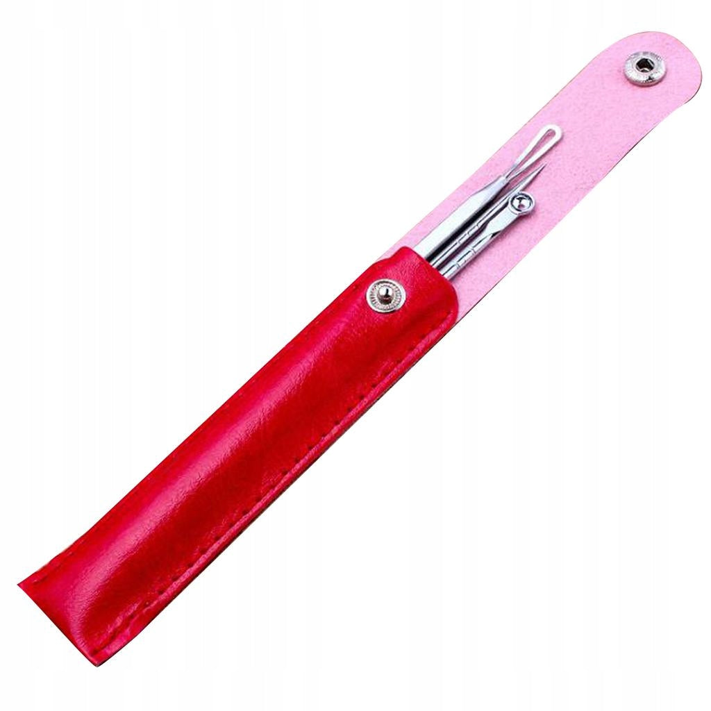 Portable Tool Set 3Pcs/Kits Compact Blemish Extractor Red Kind other