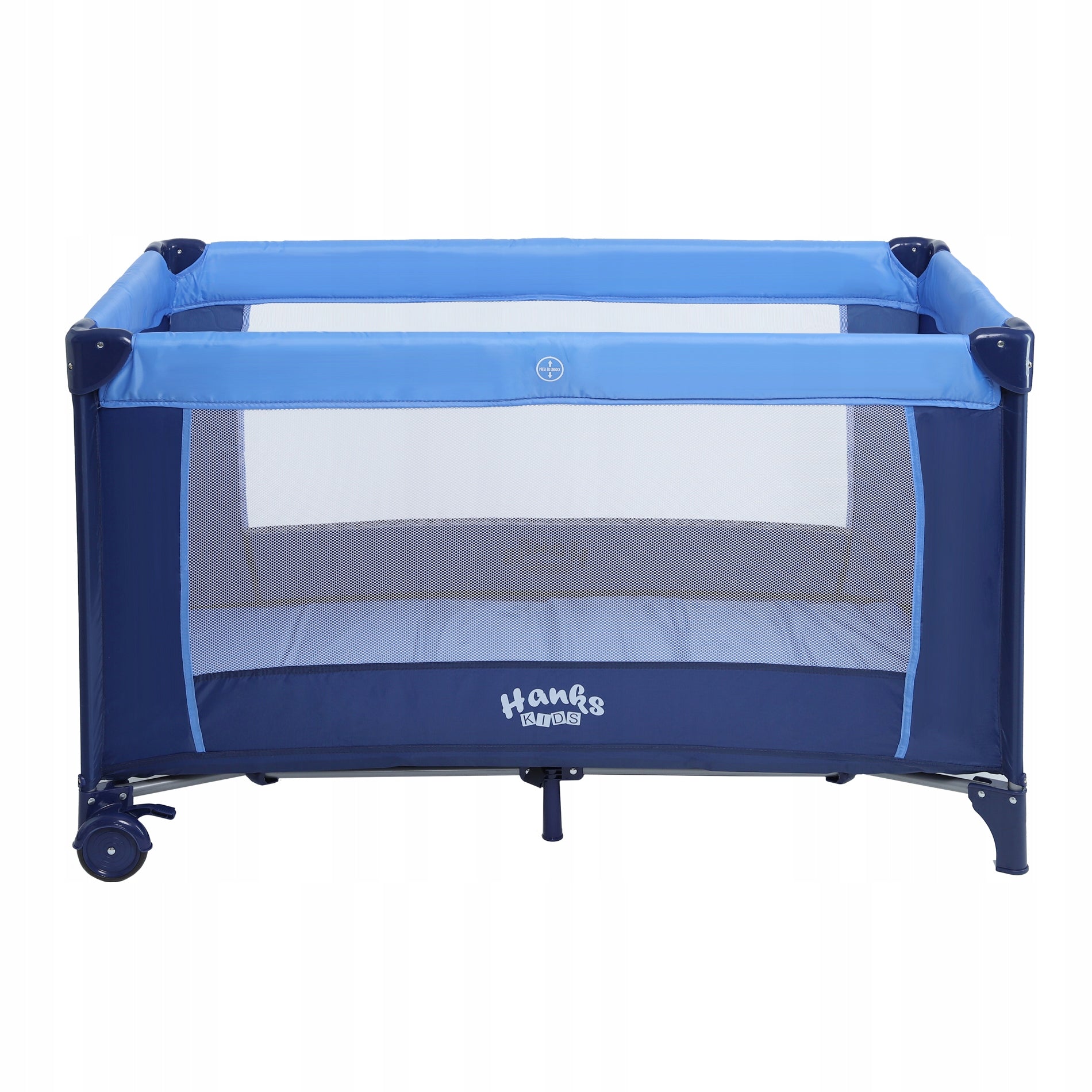 Portable Travel Cot Folding Travel Playpen Akcesoria blue Manufacturer code PP-TYPEB-BL