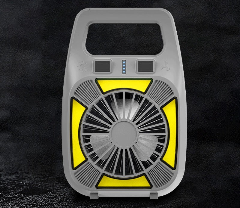 Portable USB Fan with LED Lamp, Emergency Alarm, for Camping and Travel Manufacturer code 06910846135009