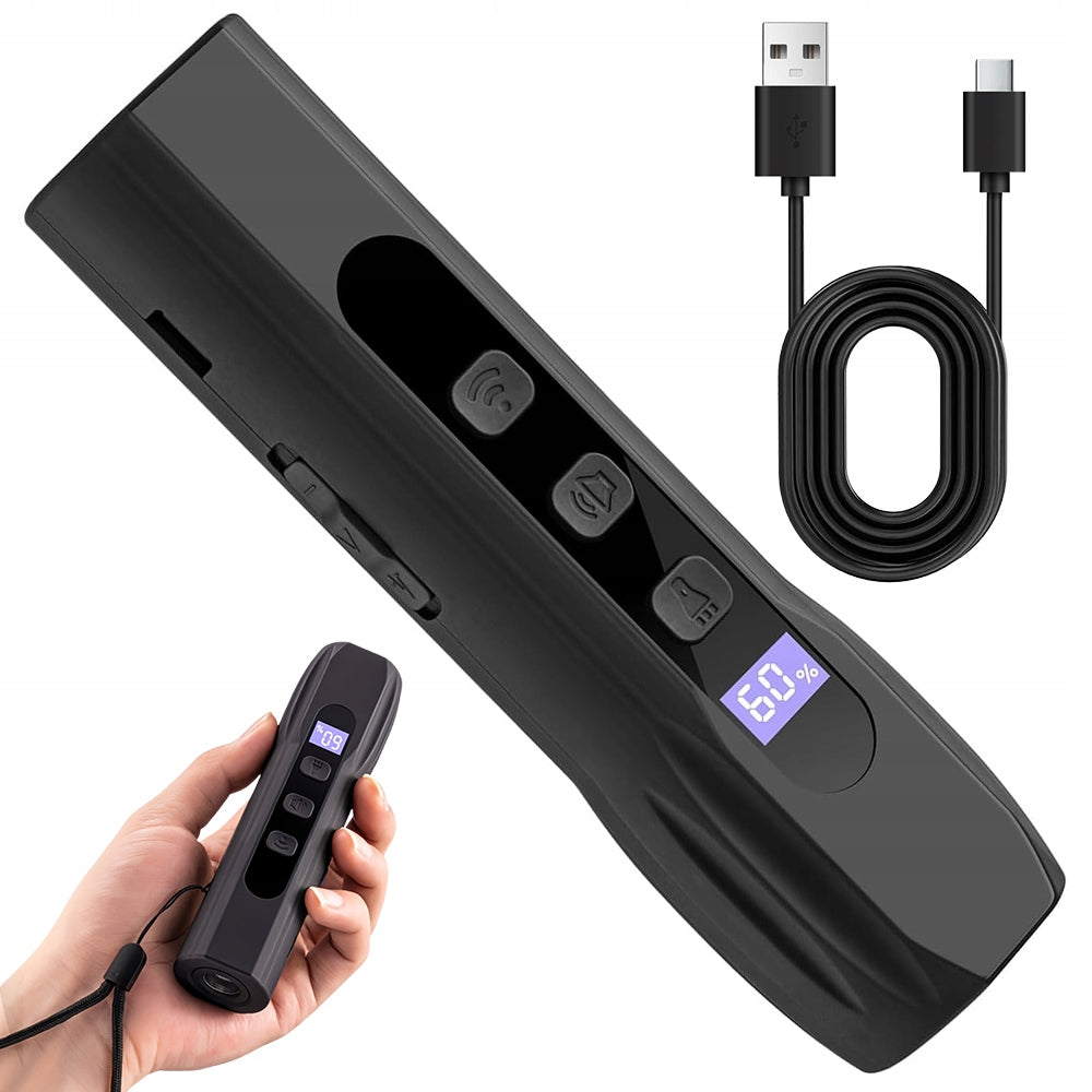 Portable Ultrasonic Dog Repellent for Walking and Protection
