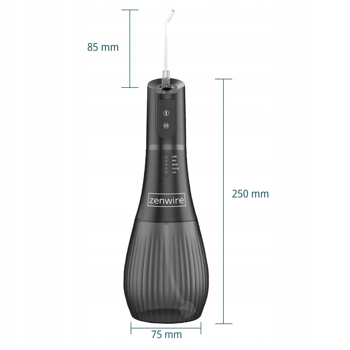 Portable Wireless Dental Irrigator for Oral Teeth 500 ml Model Irygator Dentystyczny Podrózny Water Flosser WF238