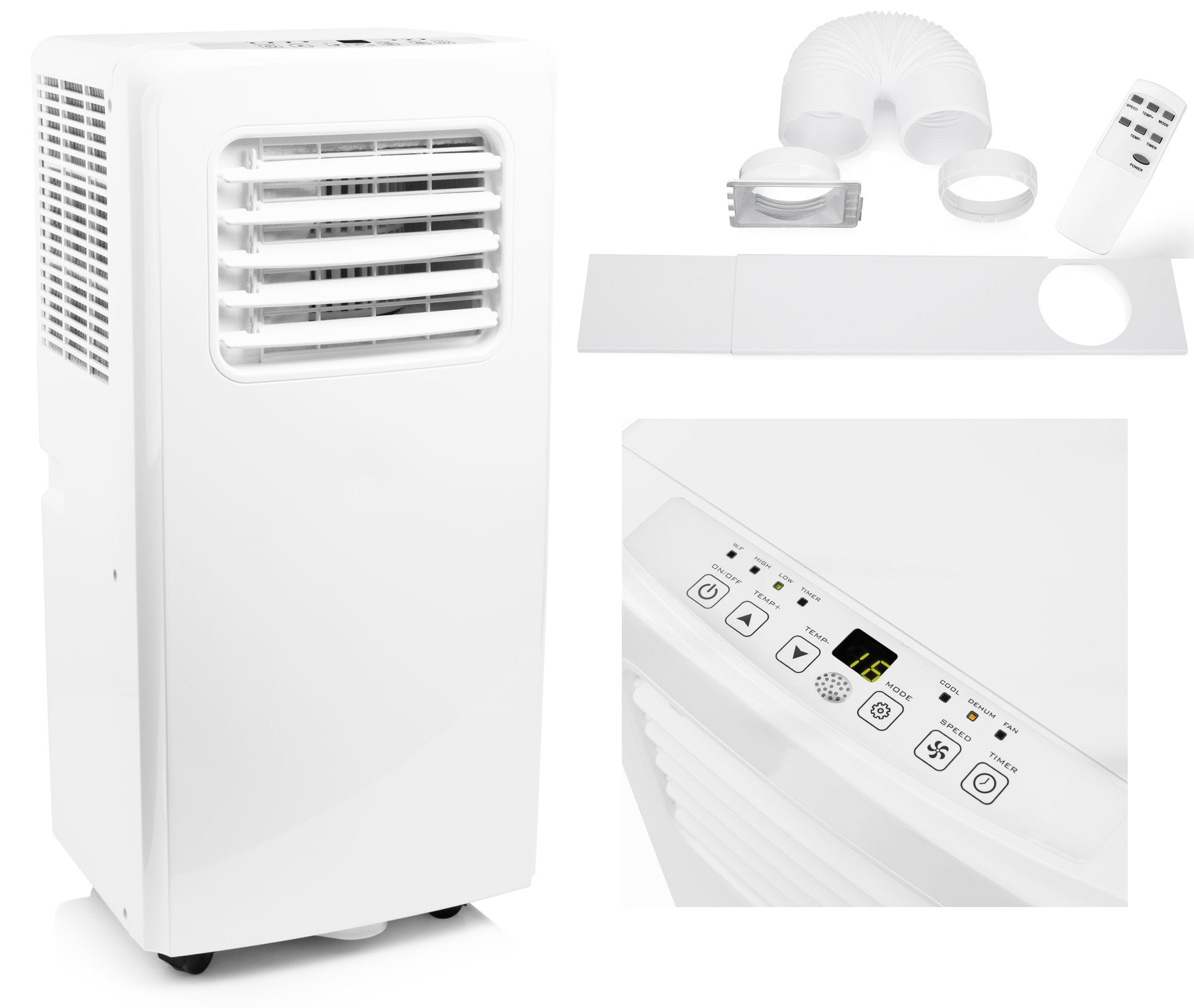Portable air conditioner 3in1 Tristar AC-5477 7000 BTU / 2,05 KW NEW
