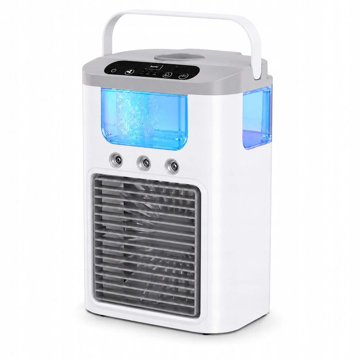 Portable air conditioner,600 ml,Rechargeable ,3 speeds, 60°Oscillation