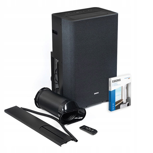 Portable air conditioner EBERG TEXO 3,5kW +WiFi +ClimaLock quiet powerful 2xLED Heating power 0 W