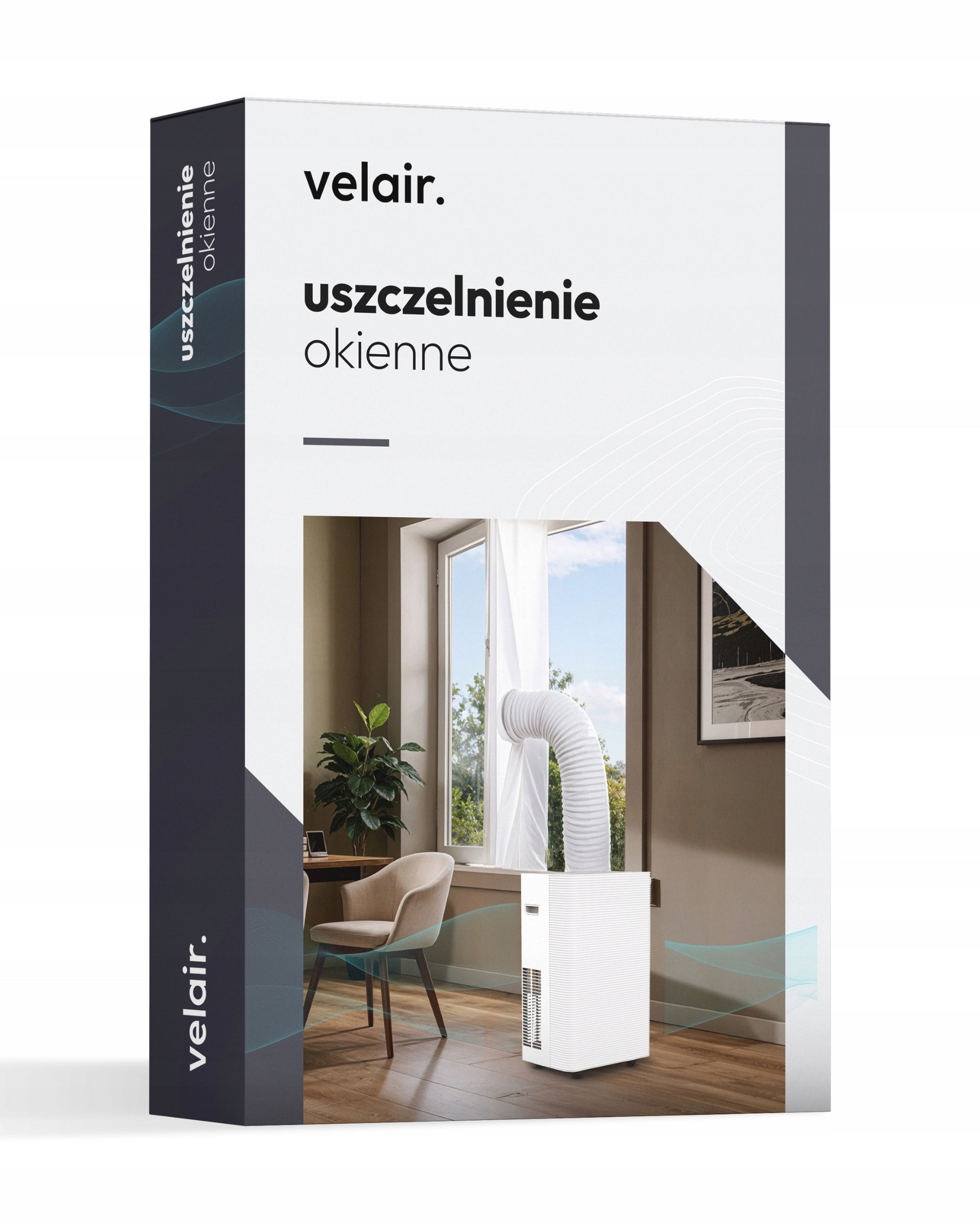Portable air conditioner VELAIR OPTI MAX 4,1kW 4in1 WiFi dehumidifier 60l/24h Dominant color white
