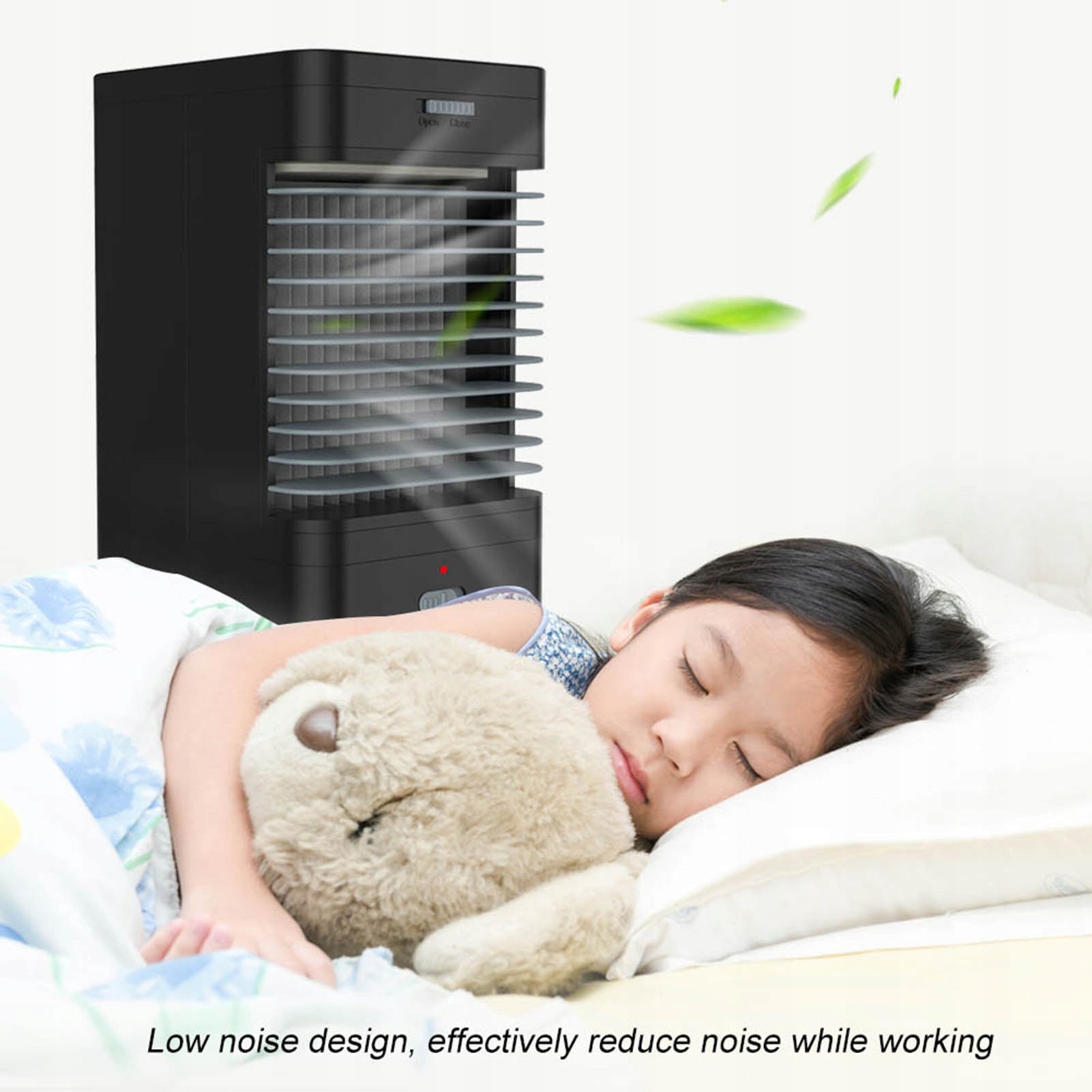 Portable air conditioner mini fan humidifier wireless QE Dominant color multicolor
