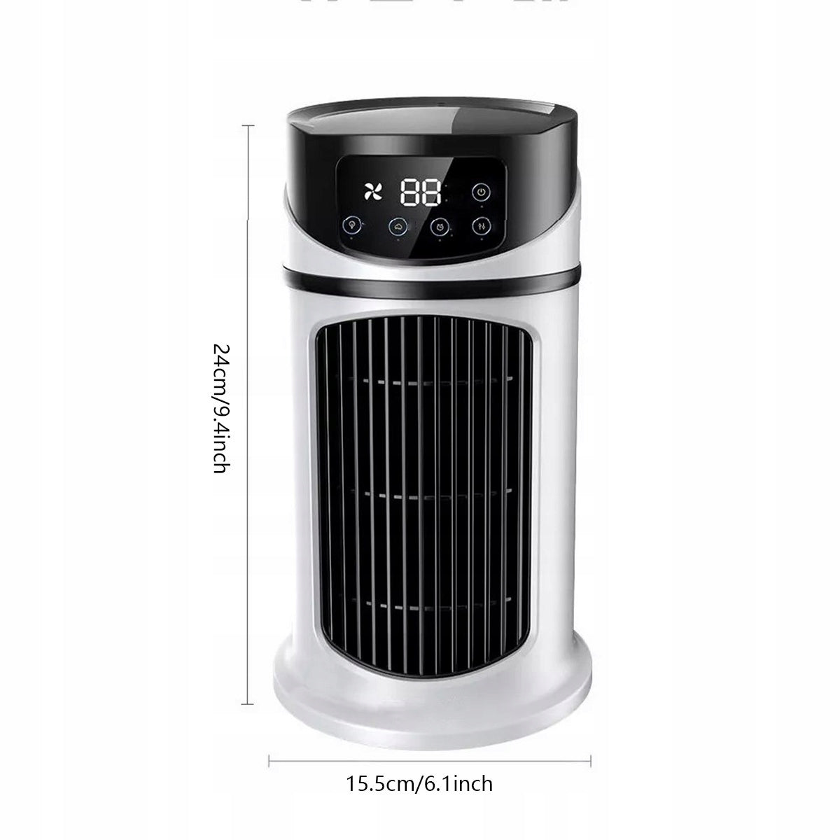 Portable air conditioner white with electronic control Manufacturer code 6974974870096