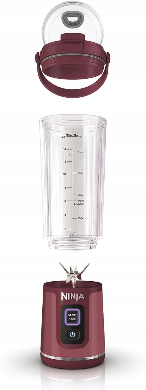 Portable blender NINJA Blast red BC151EUCR