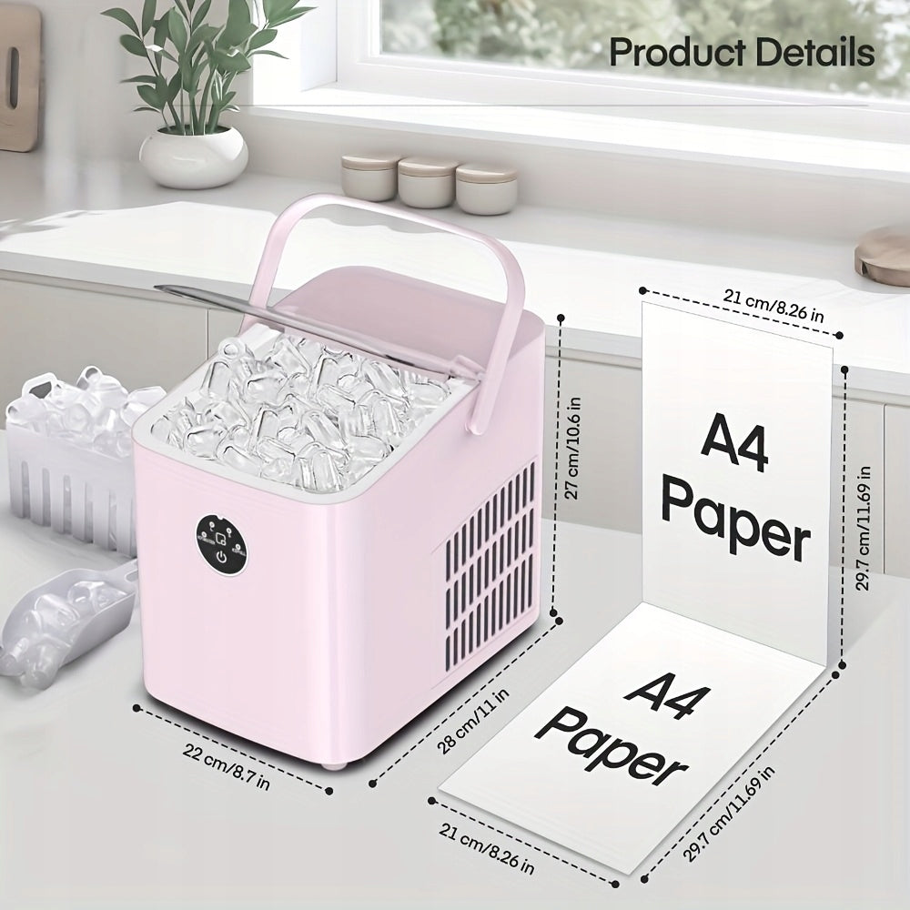 Portable ice maker 14 kg/ 2 cubes self-cleaning Manufacturer code ICM1262A