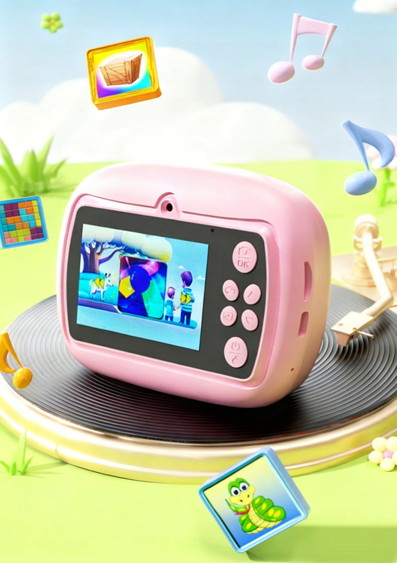 Portable instant camera for kids color photos64GB +Game Brand no brand