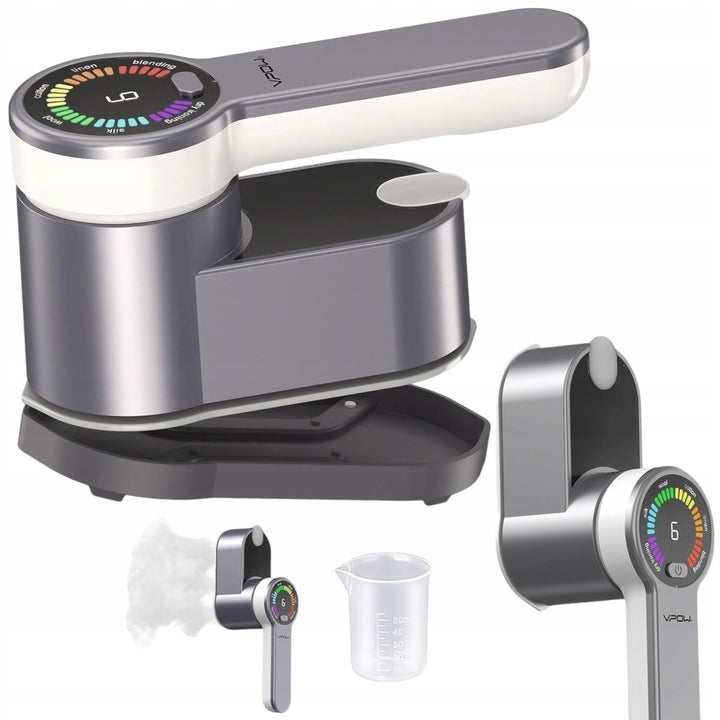 Portable iron 6 operating modes and color LED screen performance