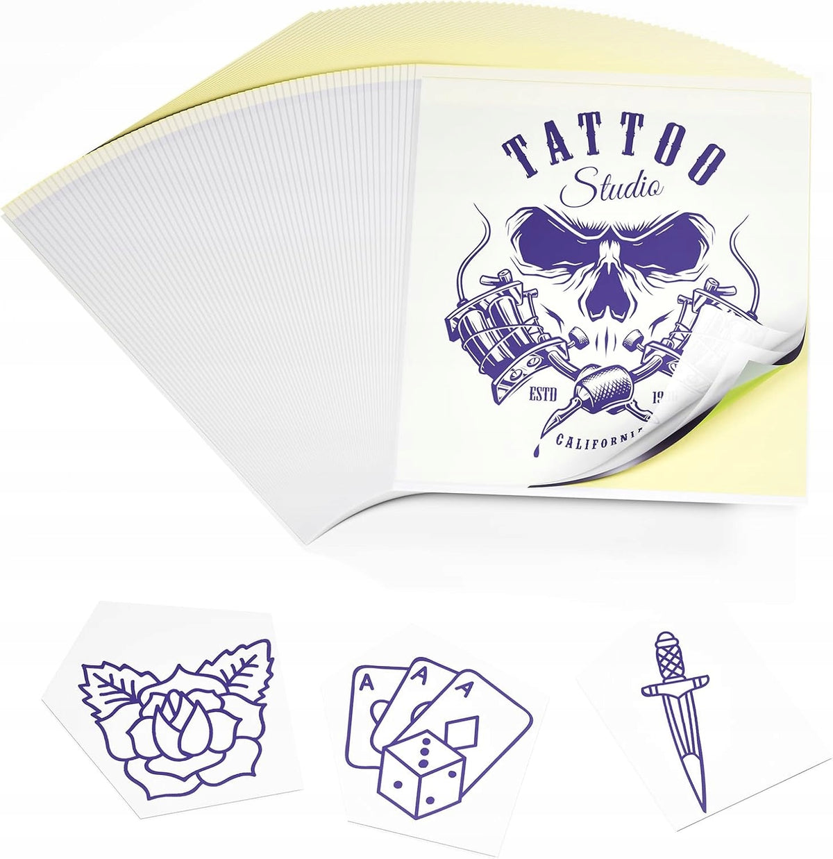 Portable printer A4 M08E-WS 203DPI tattoo bluetooth thermal decal Packaging status original