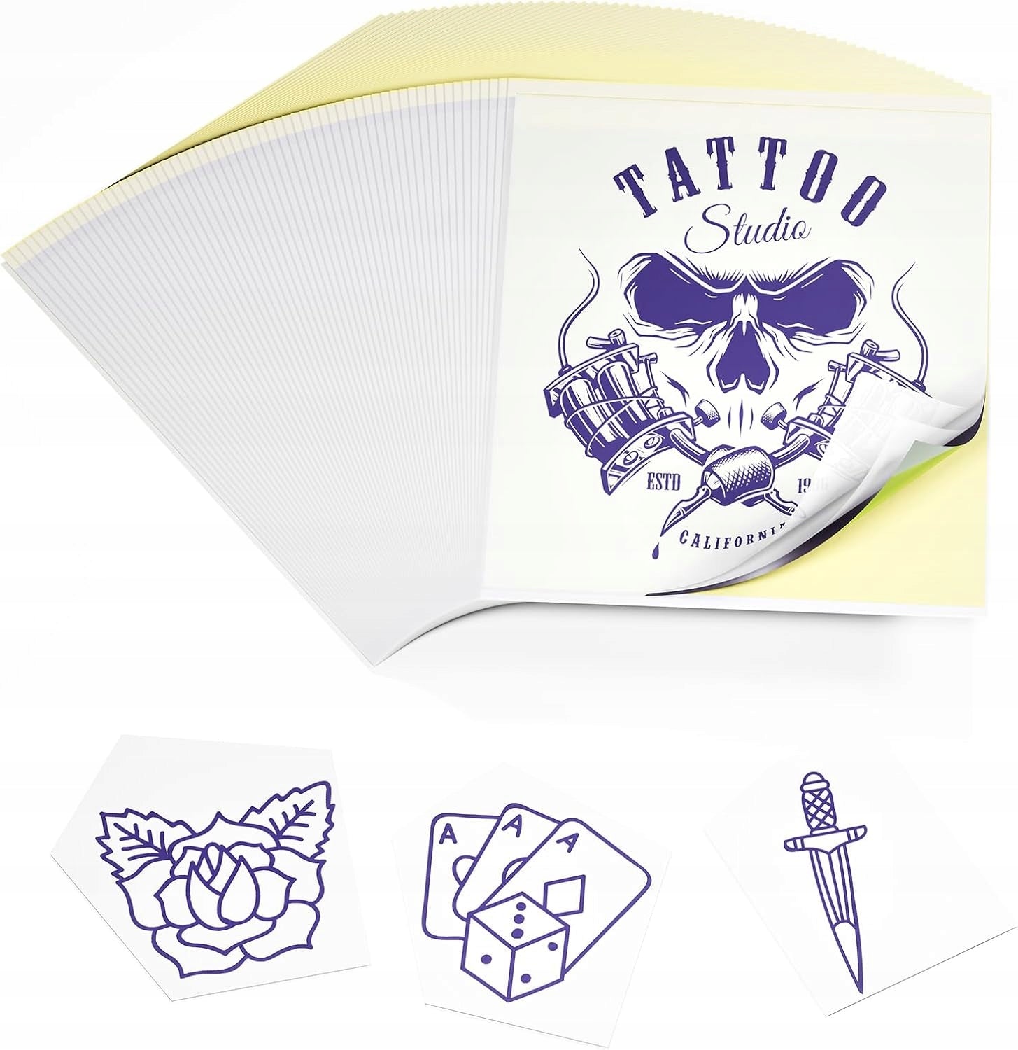 Portable printer A4 M08E-WS 203DPI tattoo bluetooth thermal decal Packaging status original