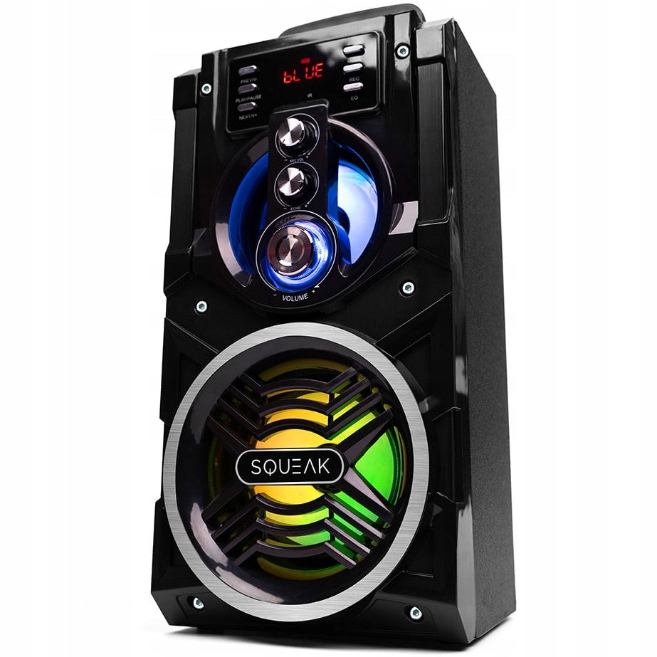 Portable speaker BOOMBOX 850W BT-5 FM RADIO COLUMN KARAOKE +MICROPHONE Brand Squeak