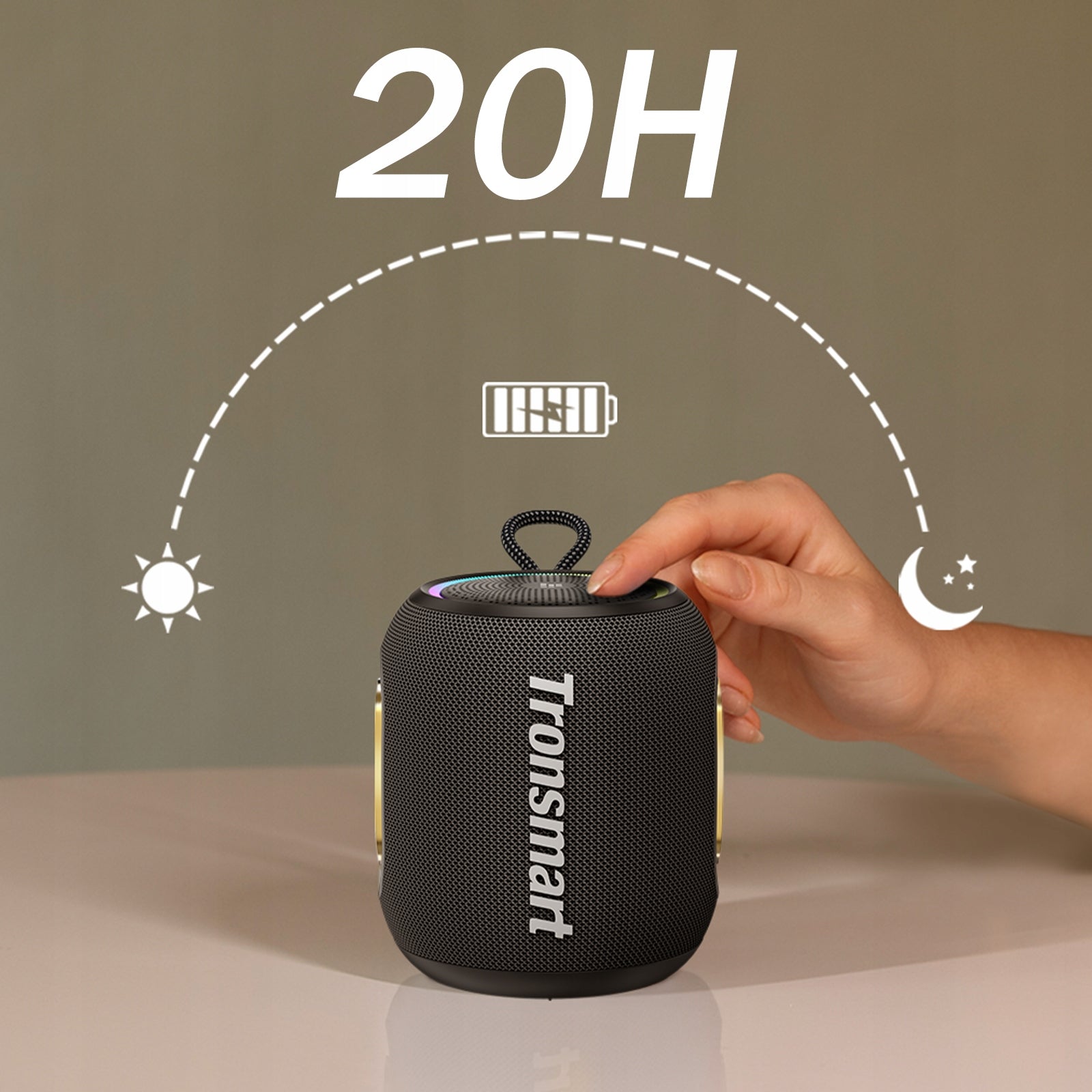 Portable speaker Tronsmart T8 Mini black 16 W Packaging status original