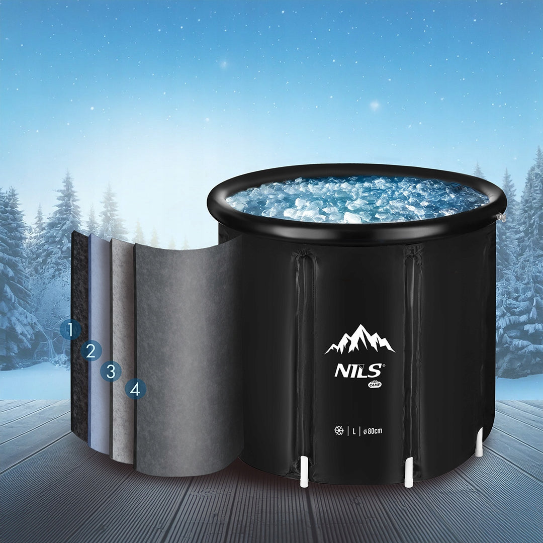 Portable walrus tub, ice bath barrel 392l large 80cm Manufacturer code 15-02-800