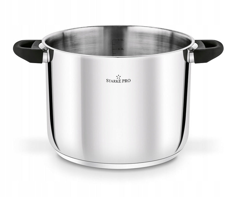 Pot 10,5 L, stainless steel with lid high, Strake Pro, Sante, Manufacturer code 5903313464154